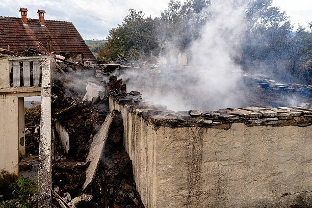 Professional Smoke Damage Removal technician working in Marlton, MD